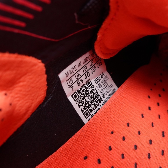 adidas Predator Athletic Shoes - Gray and Red main image 8